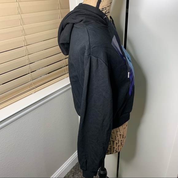 H&M Divided E.T. motion Picture Graphics Crop Hoodie Sweatshirt - Picture 5 of 9